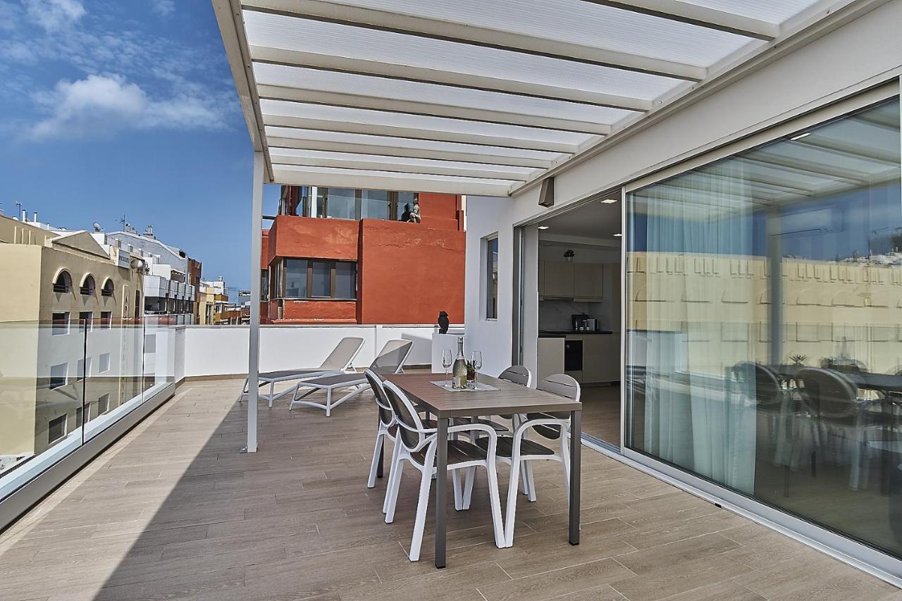 Malibu Canteras Atico 23 Vista Mar - Seaview Penthouse (Adults Only) 라스팔마스 외부 사진