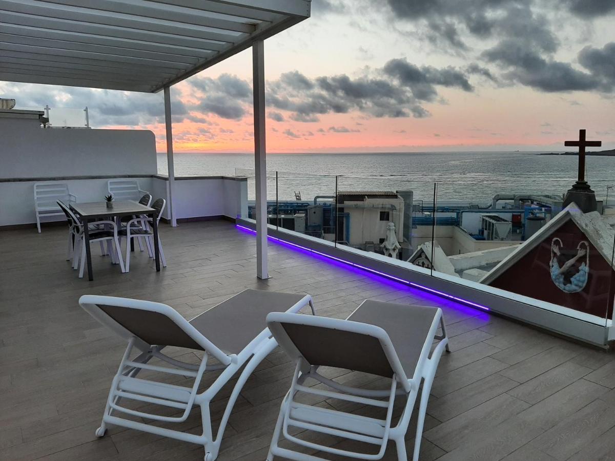 Malibu Canteras Atico 23 Vista Mar - Seaview Penthouse (Adults Only) 라스팔마스 외부 사진